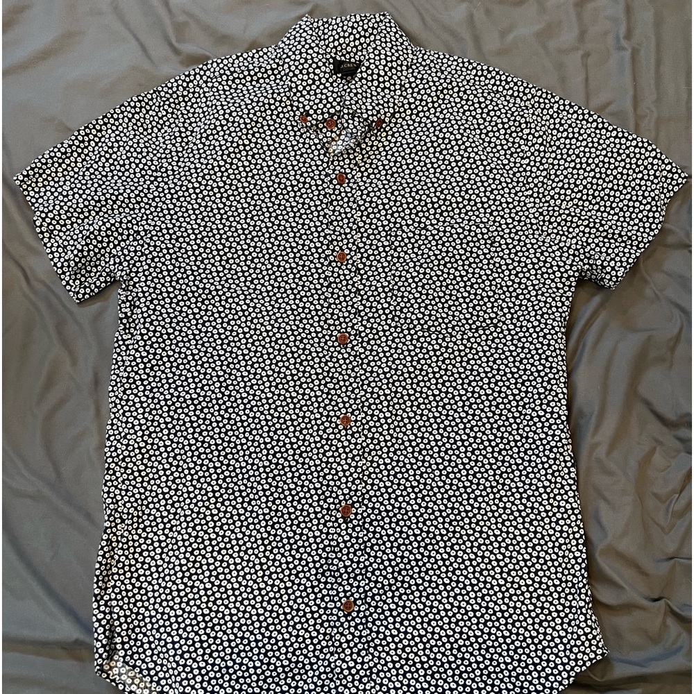J.Crew Classic Button Up Short Sleeve 100% Cotton